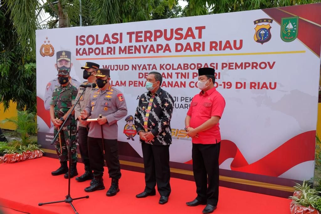 Kapolri Jenderal Listyo Sigit Kunjungi Pekanbaru, Pelayanan & Sarana Isoter Asrama Haji Sangat Baik