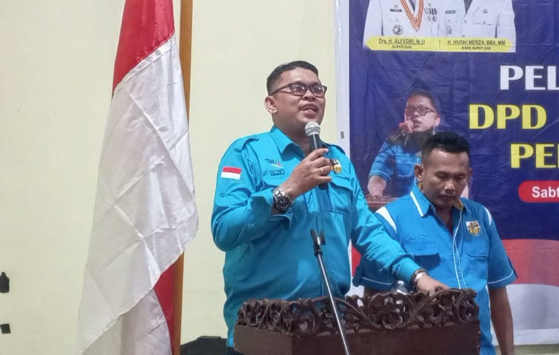 Niat Bangun Pesantren, KNPI Siak Jadi Contoh Wadah Pemuda Revolusioner di Provinsi Riau