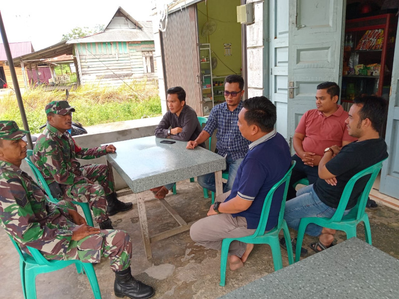 Babinsa Koramil 03/Minas Sosialisasikan Pentingnya Kesehatan di Kampung Lubuk Jering