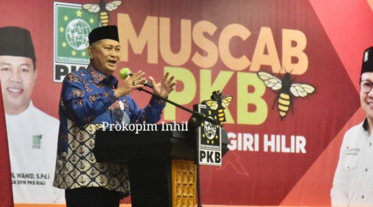 Wabup H Syamsuddin Uti Hadiri MUSCAB Ke-V DPC PKB Inhil