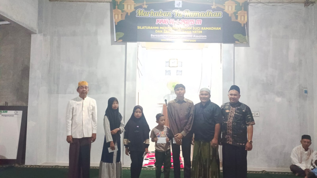 Sambut Ramadhan, Mushola As Salam Gelar Silaturahmi dan Santunan Anak Yatim