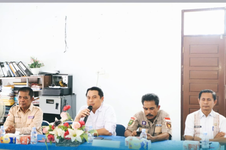 Ketua Kwarcab Rohul Elbizri S.Stp,M.Si, Pimpin Rapat Koordinasi Pramuka