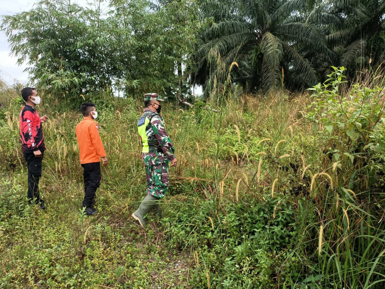 Cegah Karhutla,Babinsa 04/Mandau Terus Lakukan Patroli Rutin