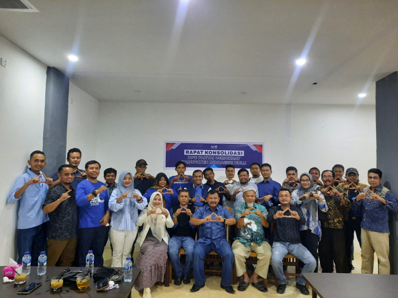 Partai Demokrat Kabupaten Inhu Gelar Rapat Konsolidasi : Dorong Adila Ansori Maju Pilkada 2024