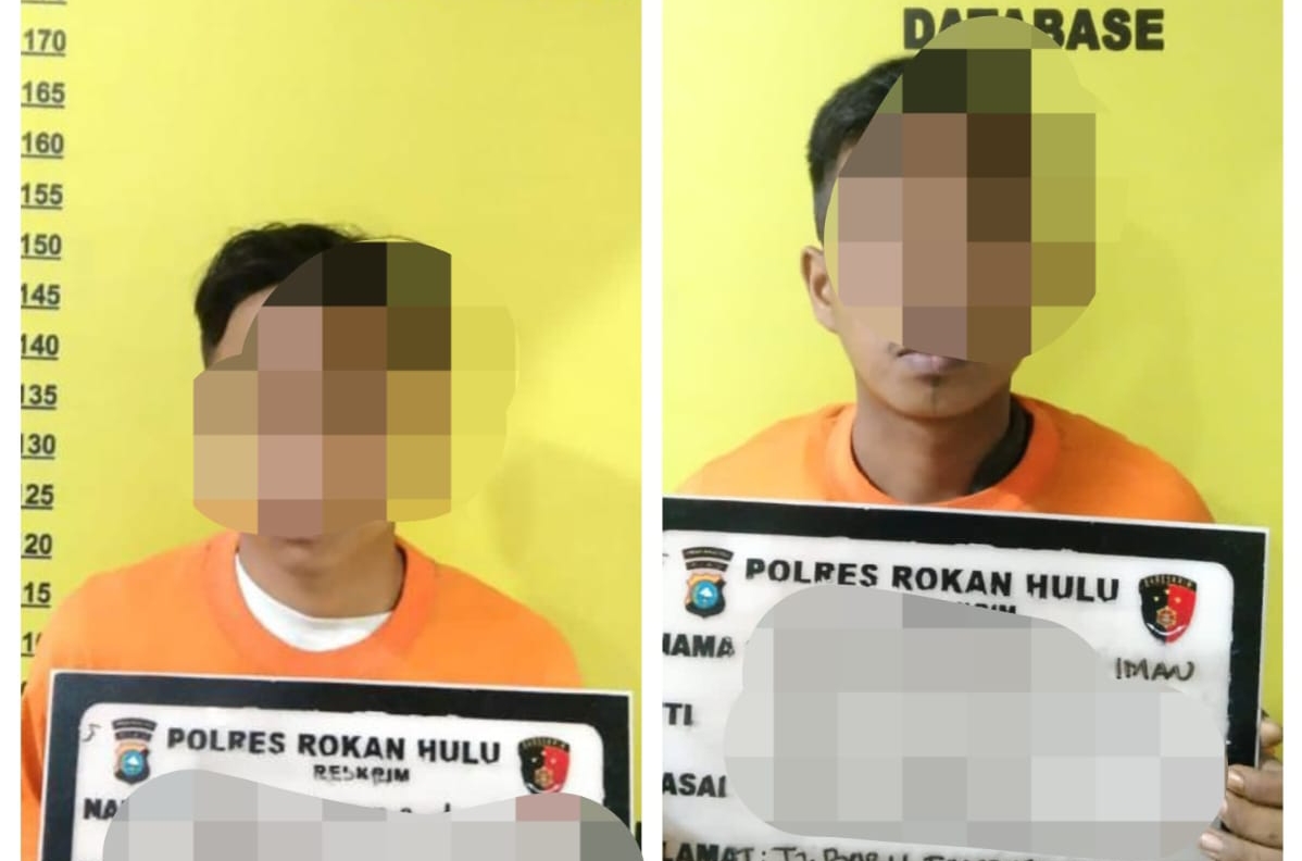 Team Resmob Sat Reskrim Polres Rohul Berhasil Menangkap Dua Pelaku Curas