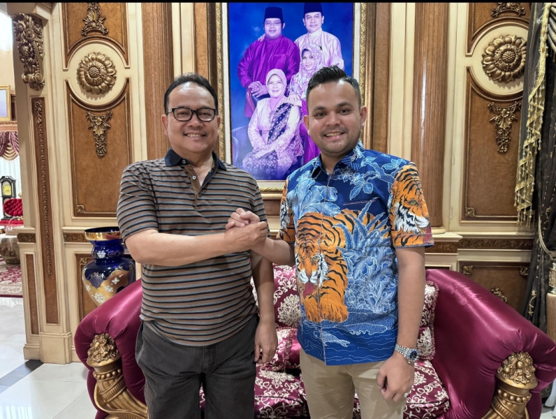 Gubernur Riau Pada Masanya Rusli Zainal Mendukung Penuh Bacalon Bupati Kampar Pebriyan Winaldi