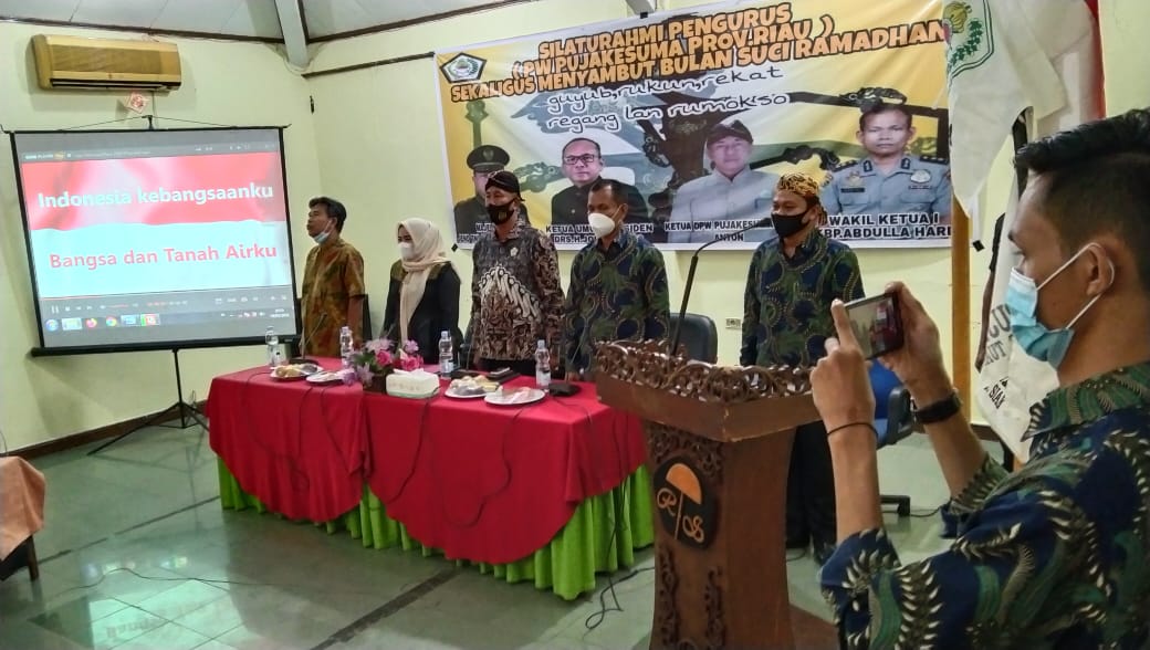 PW Pujakesuma Riau Gelar Silaturahmi Sekaligus Menyambut Datangnya Bulan Suci Ramadhan 1442 H
