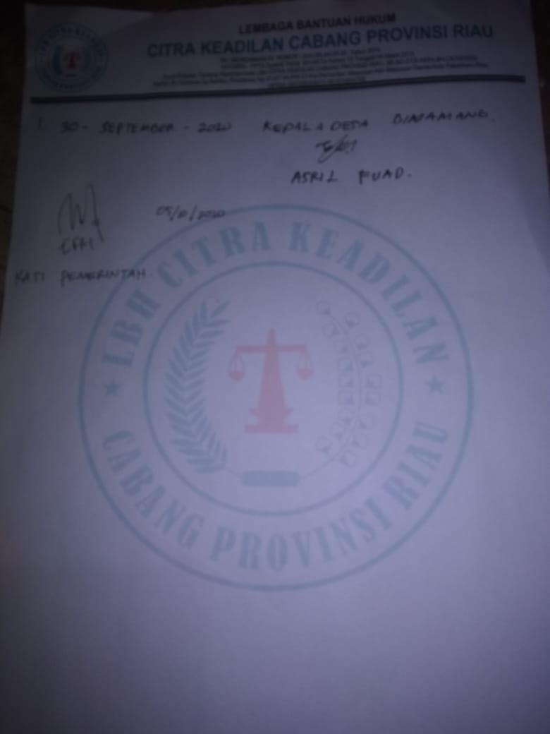 Kades Binamang & Ganting Damai Disomasi LBH