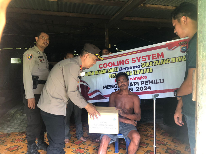 Suku Talang Mamak Desa Talang Jerinjing, Komit Dukung Pemilu Damai