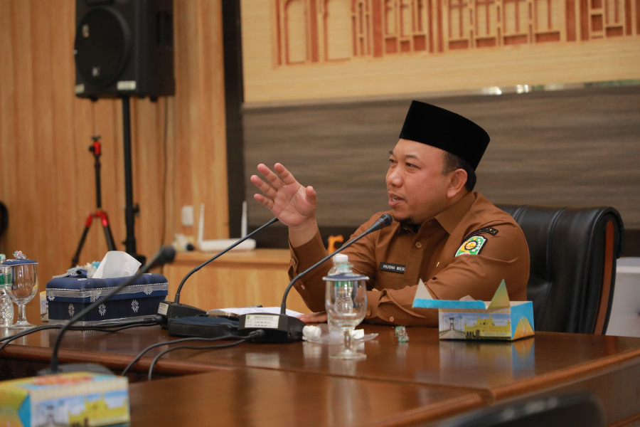 Fokus Tekan Angka Stunting, Wabup Siak  Husni Merza Pimpin Rakerja Tim Penurunan Stunting
