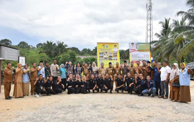 Desa Pulau Gadang Ditetapkan Sebagai Percontohan Desa Anti Korupsi, Ketua Observasi KPK Cek Lansung Dokumen Pemdesnya
