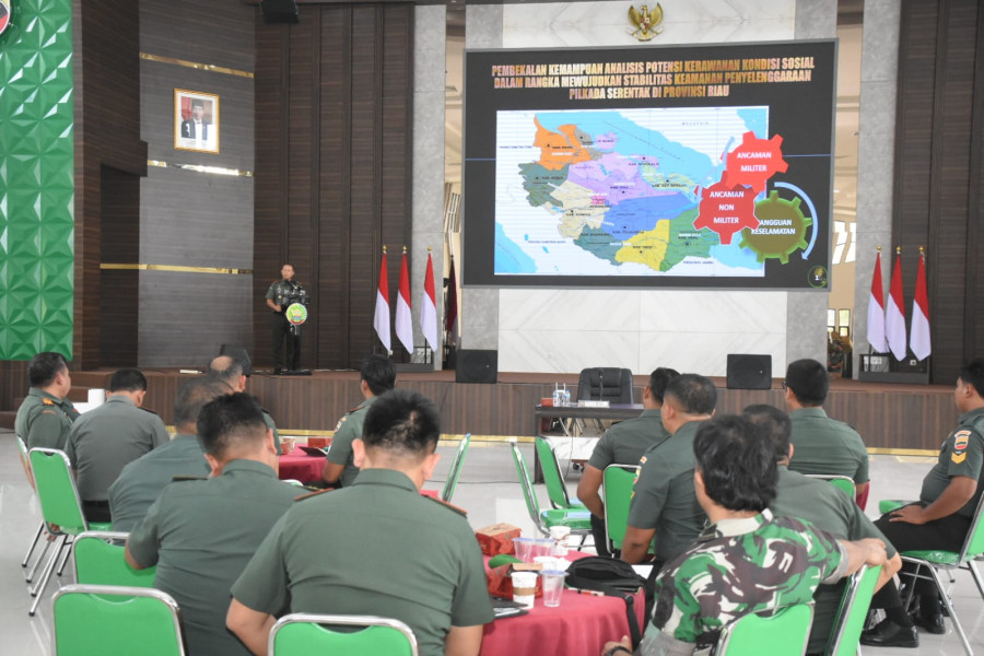 Brigjen TNI Dany Rakca Gelar Kegiatan Pembekalan Intelijen