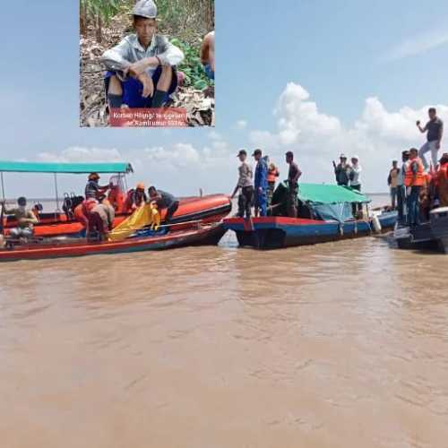 Jenazah Ramli Korban Tenggelam di Perairan Kuala Kampar Sudah Ditemukan