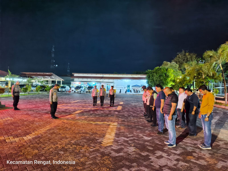 Blue Light Patrol Polres Inhu, Terus Pantau Situasi Jelang Pilkada dan Pelantikan Presiden