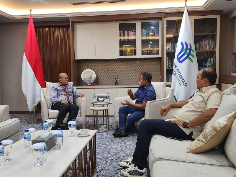 Kunjungi Mentri Investasi Rosan Roslaini, Gubernur Tepilih Abdul Wahid Berharap Riau Mendapatkan Dukungan Investasi