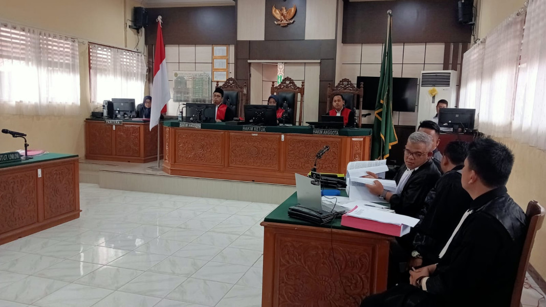 Sidang Lanjutan Kasus Kades Seberida, Kuasa Hukum Ajukan Penangguhan Penahanan Terdakwa