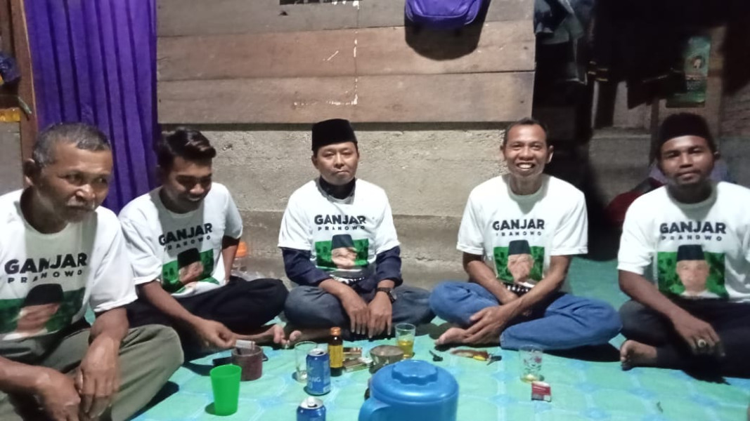 Santri Dukung Ganjar KORWIL Riau Kembali Lakukan Konsolidasi Bersama Pemuda Desa Siabu Kampar Untuk Pemenangan Ganjar Pranowo