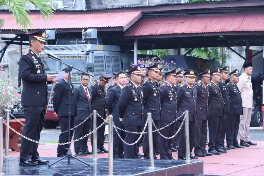 Peringati Hari Kelahiran Pancasila, Kapolres Inhil Sampaikan Nilai-Nilai Pancasila