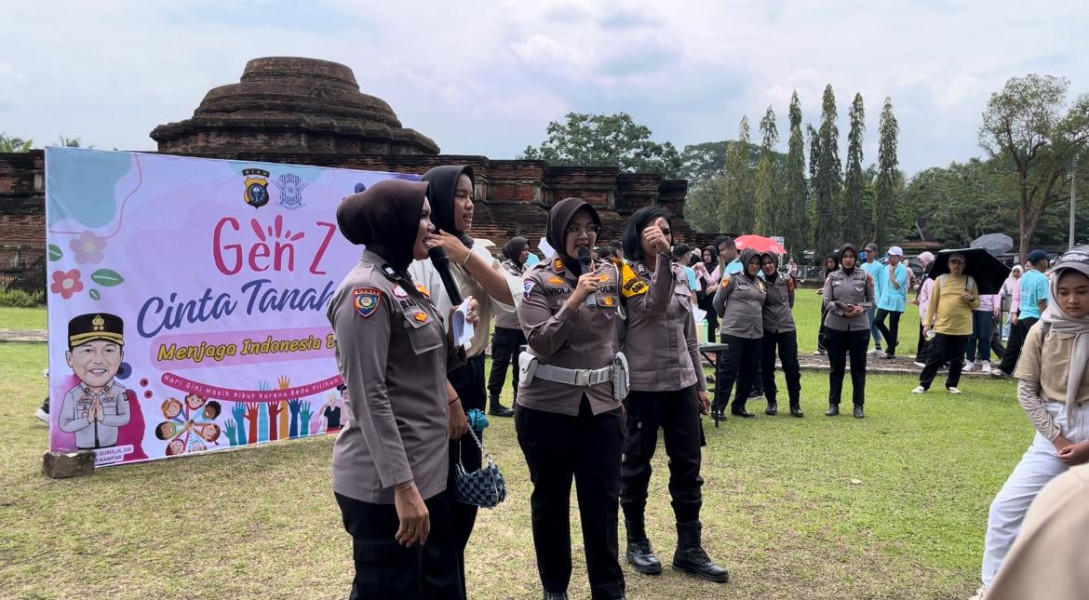 Jalin Harmonisasi Pasca Pemilu 2024, Satlantas Ajak Gen-Z Cinta Tanah Air Tanpa Provokasi