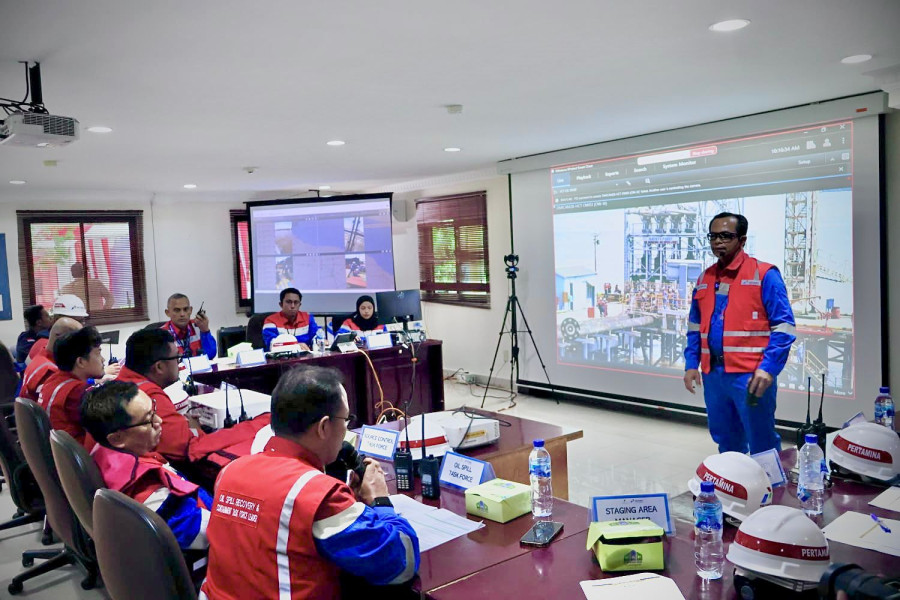 PHR Laksanakan Latihan Gabungan Atasi Kondisi Darurat di Pelabuhan Dumai