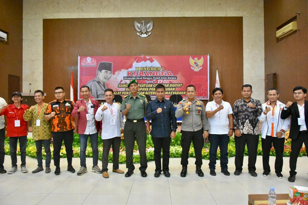 Buka Kongres I Kubangga Riau, Asisten I Ahmad Yuzar: Jadilah alat perjuangan alternatif masyarakat Kampar