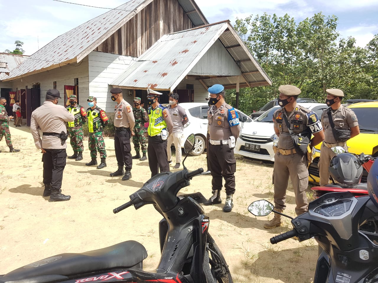 PEMGAMANAN IBADAH DALAM RANGKA PERAYAAN HARI PASKAH SELURUH GEREJA DI WILAYAH HUKUM POLRES KUANSING