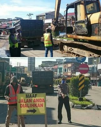 Dinas PUPR Provinsi Perbaiki Jalan Yang Rusak Dalam Kota Ujung Batu