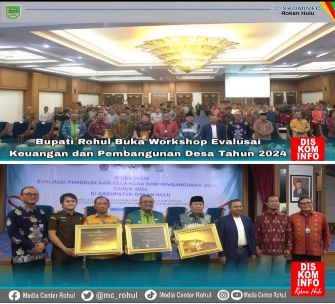 Workshop Evaluasi Pengelolaan Keuangan & Pembangunan Desa Tahun 2024 Resmi Dibuka Oleh Bupati H. Sukiman