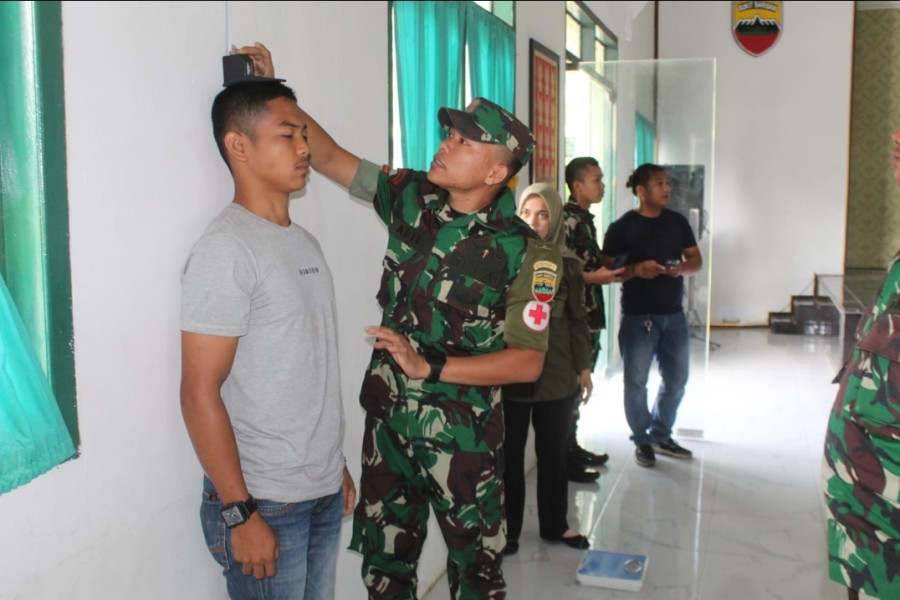 Kodim 0314/Inhil Laksanakan Tahapan Penerimaan Komponen Cadangan