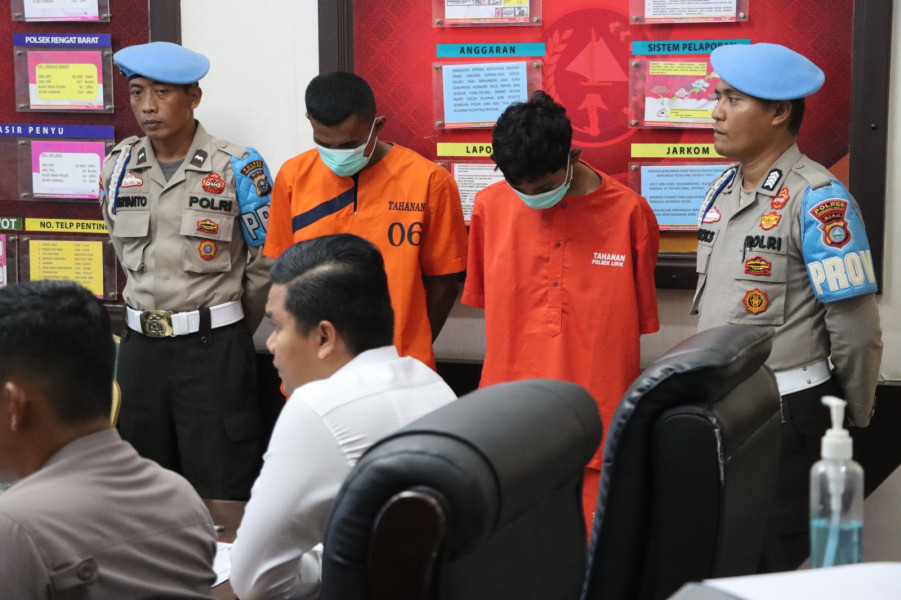 Polres Inhu Release Pengungkapan Dua Kasus Pembunuhan
