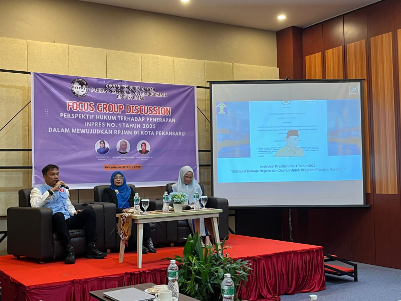 DPD KPPI Riau Taja FGD Bahas Implementasi Inpres No. 1 Tahun 2025 DPD KPPI Riau Taja FGD Bahas Implementasi Inpres No. 1 Tahun 2025