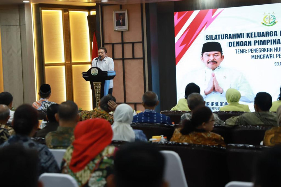 Jaksa Agung ST Burhanuddin:  Silaturahmi Adalah Bentuk Nyata Membangun Sinergi,  Karena Hidup Tak Bisa Berjalan Sendiri   