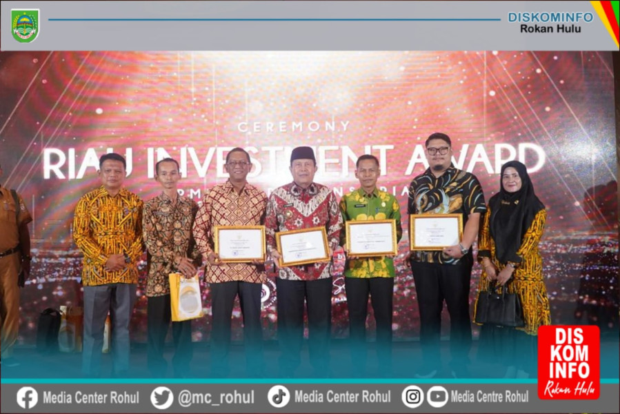 Kabupaten Rokan Hulu Raih Berbagai Penghargaan Dalam Ajang Riau Award 2023