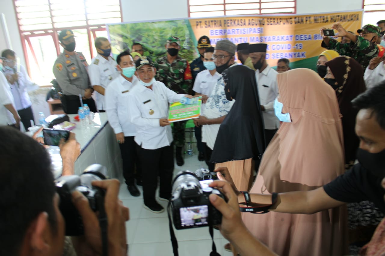 Kegiatan Kunker Bupati Pelalawan HM Harris Di Kecamatan Kuala Kampar
