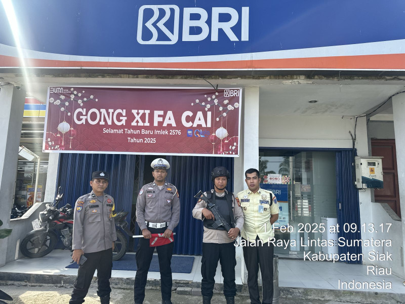Polsek Minas Tingkatkan Keamanan Dengan Giat KRYD di Tempat Keramaian dan Objek Vital