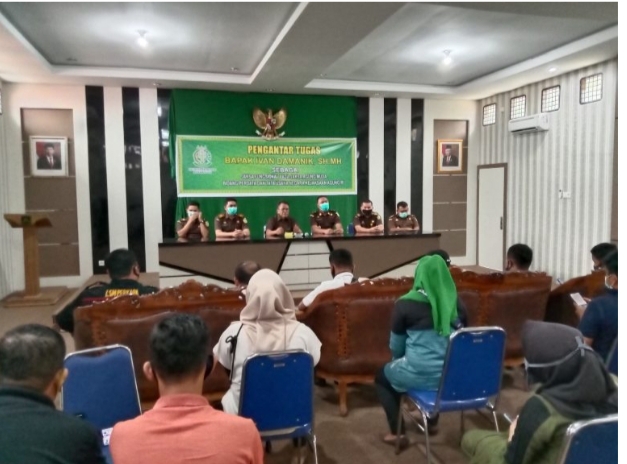 Kejari Rokan Hulu Lakukan Konferensi Pers Terkait Kinerja Kejari Rohul Dari 8 Bulan Yang Lalu