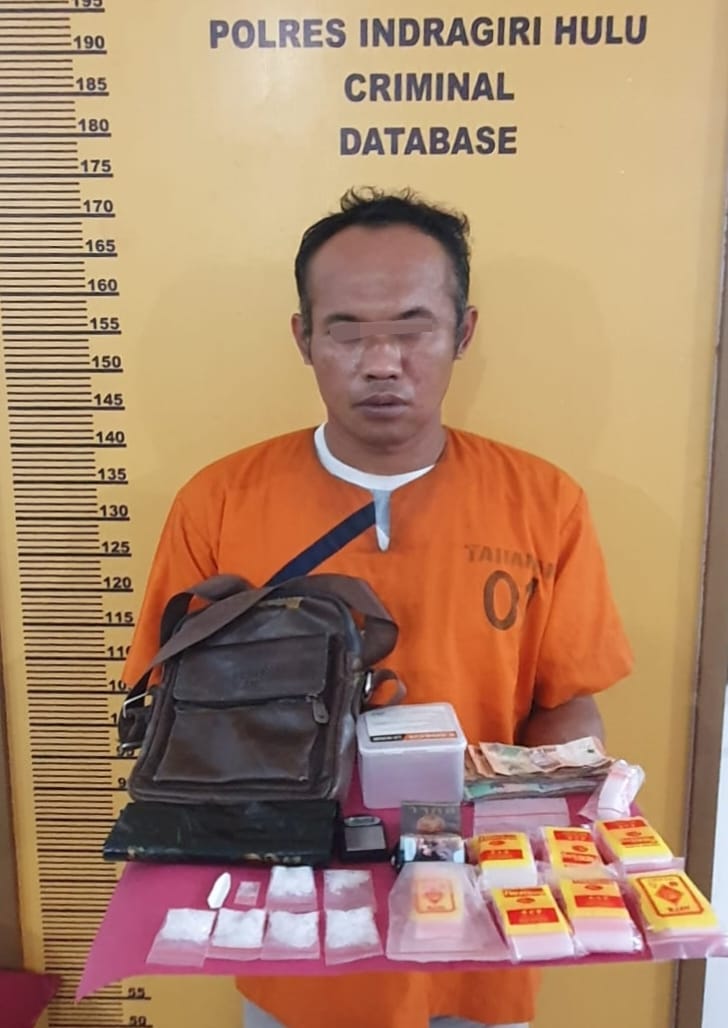 Polisi Amankan 26,03 Gram Shabu Dari Bandar Narkoba Di Batang Cenaku