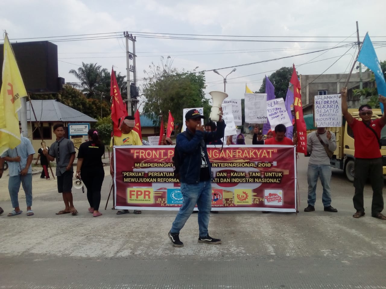 Sempena Hari Buruh, FPR Gelar Aksi Demonstrasi Damai  Tuntut Sejumlah Hal Kepentingan Buruh