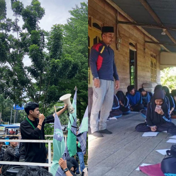 HMI Pelalawan: Pemprov Riau Gagal Total Kawal Dunia Pendidikan!