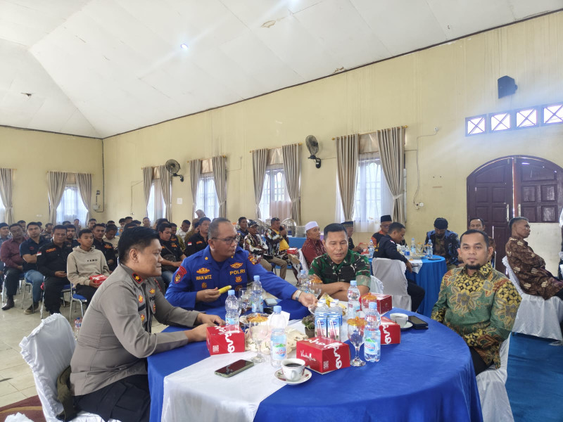Rotasi Pimpinan Polsek Minas, Danramil Kapten Arh Aguswanto Apresiasi Kerja Sama Yang Telah Terjalin Baik