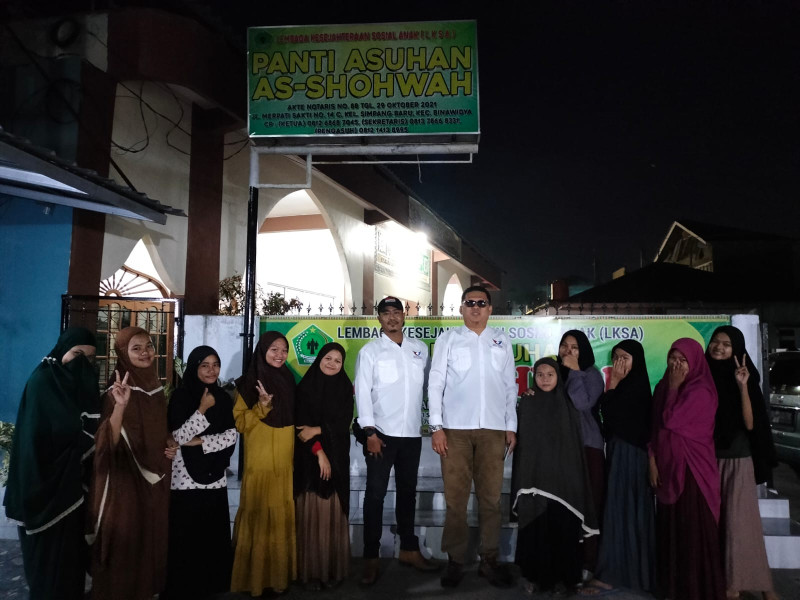 Tanpa CSR, Partai PERINDO dan KNPI Provinsi Riau Salurkan Bantuan