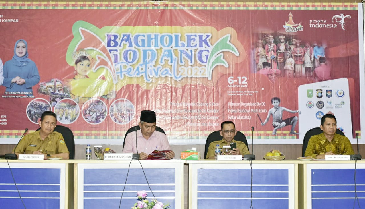 Agustus 2022 Pemkab Kampar Gelar Bagholek Godang Festival 2022