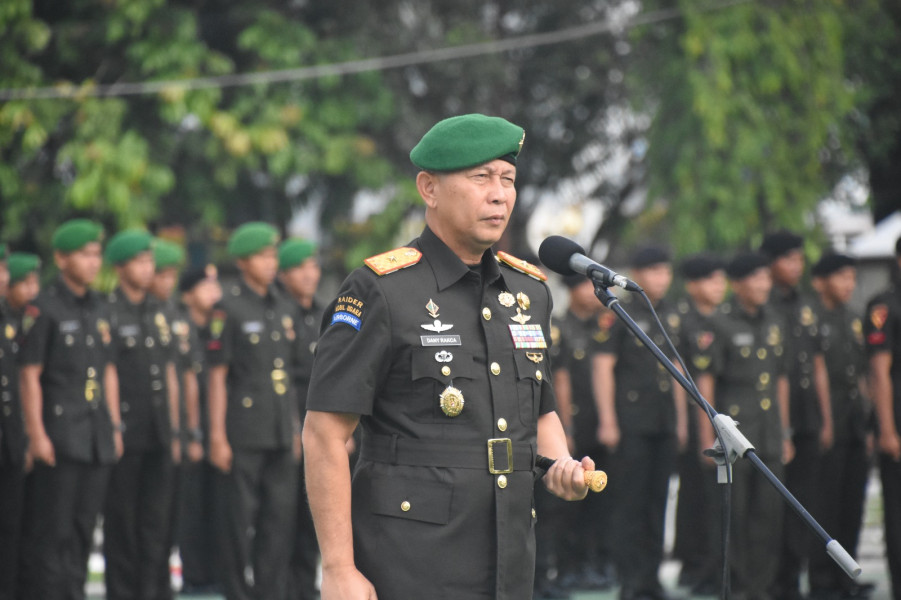 HUT Ke 65 - Korem 031/ WB Tabur Buga di Makam Pahlawan