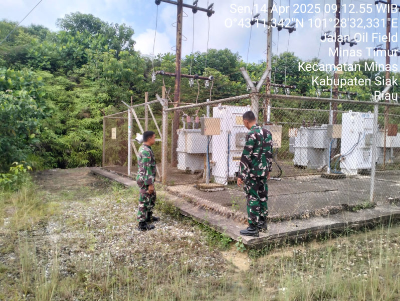Sinergi TNI dan SKK Migas Perkuat Pengamanan Objek Vital Nasional di PHR Minas -