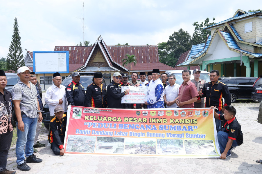 Alfedri Ajak Warga Beri Bantuan Terbaik, Ringankan Beban Warga Terdampak Bencana Alam di Sumbar