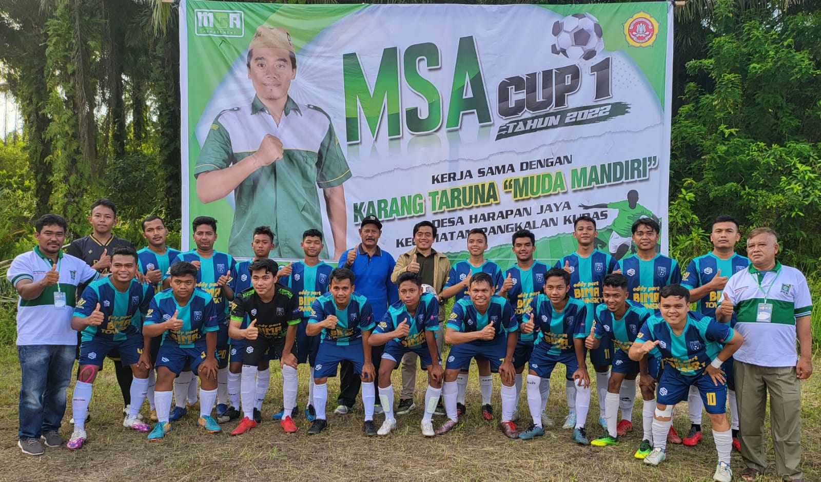 Shohib Sponsor Utama, MSA Management Gelar Turnamen Sepak Bola