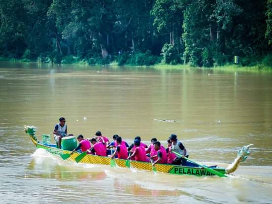 Bupati H. M Harris Buka Festival Boat Race  2019 Tingkat Kabupaten Pelalawan