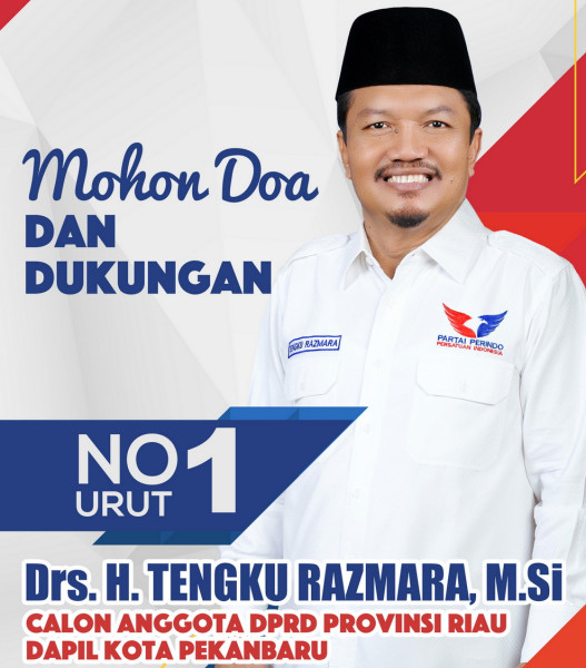 Intip Profil Tengku Razmara, Caleg DPRD Riau Dapil Pekanbaru