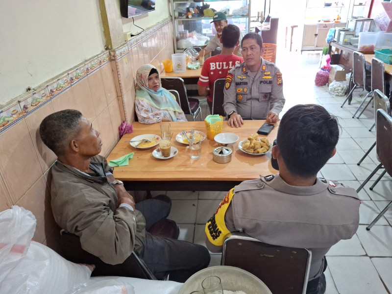 Polsek Minas Gelar Cooling System, Ajak Warga Selalu Jaga Kamtibmas Pasca Pilkada