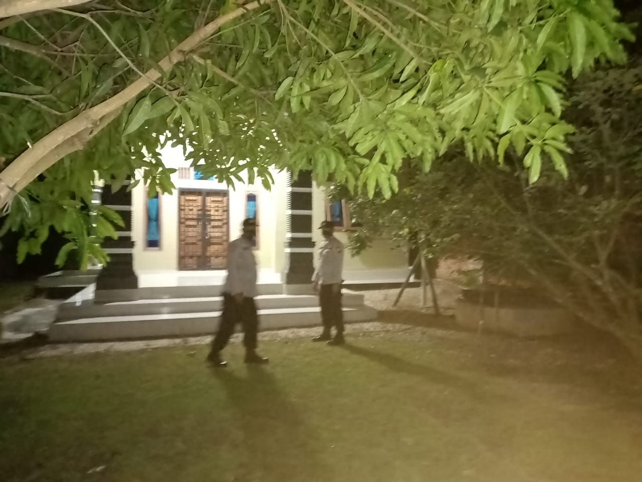 Cegah C3 Polsek Pangkalan Lesung Giat Patroli Dirumah Masyarakat Yang Mudik Idul Fitri 1443H